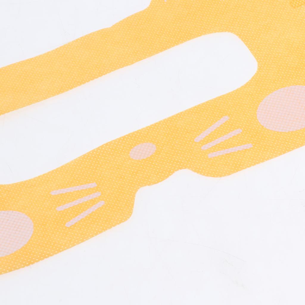 20pcs VR Disposable Eye Masks Covers for Virtual Reality Headset Yellow