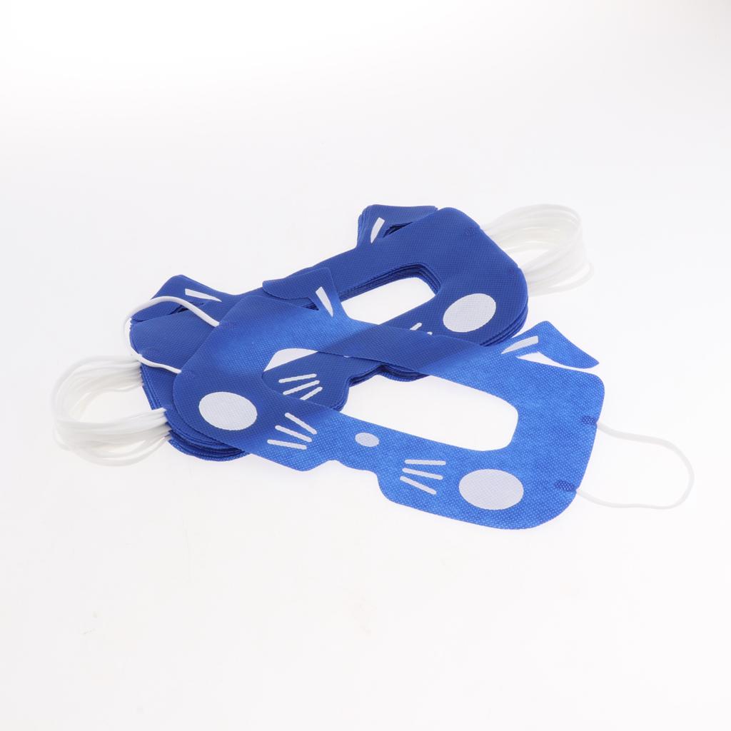 20pcs VR Disposable Eye Masks Covers for Virtual Reality Headset Blue