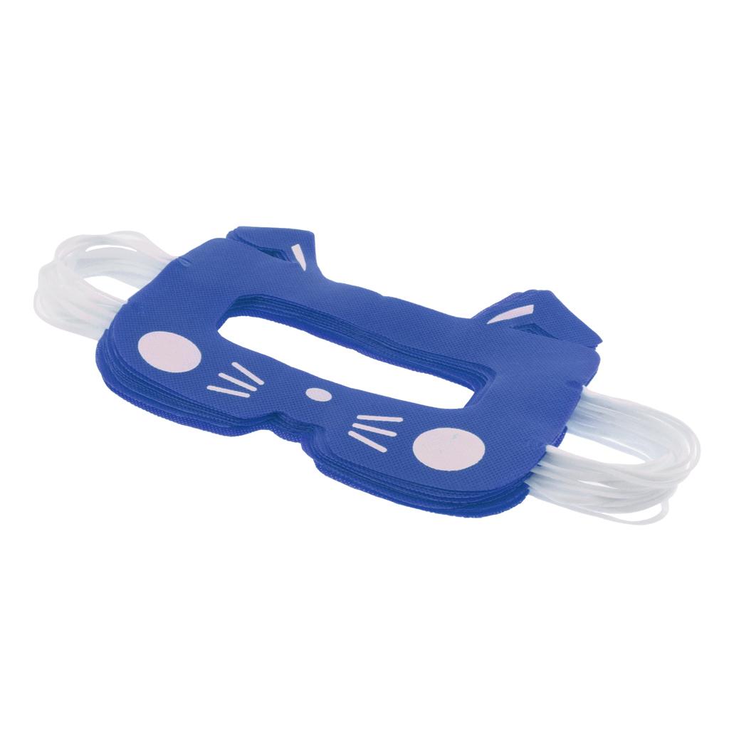 20pcs VR Disposable Eye Masks Covers for Virtual Reality Headset Blue