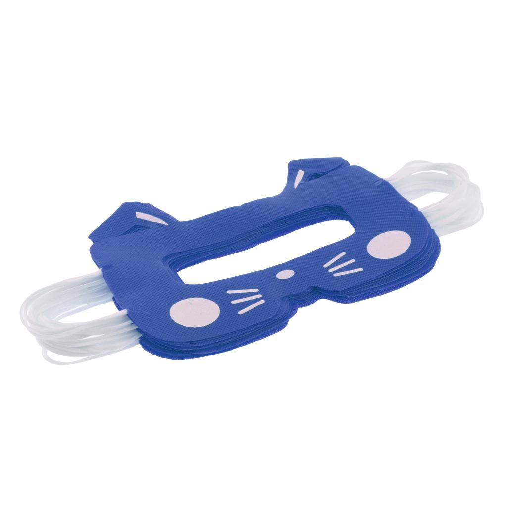 20pcs VR Disposable Eye Masks Covers for Virtual Reality Headset Blue