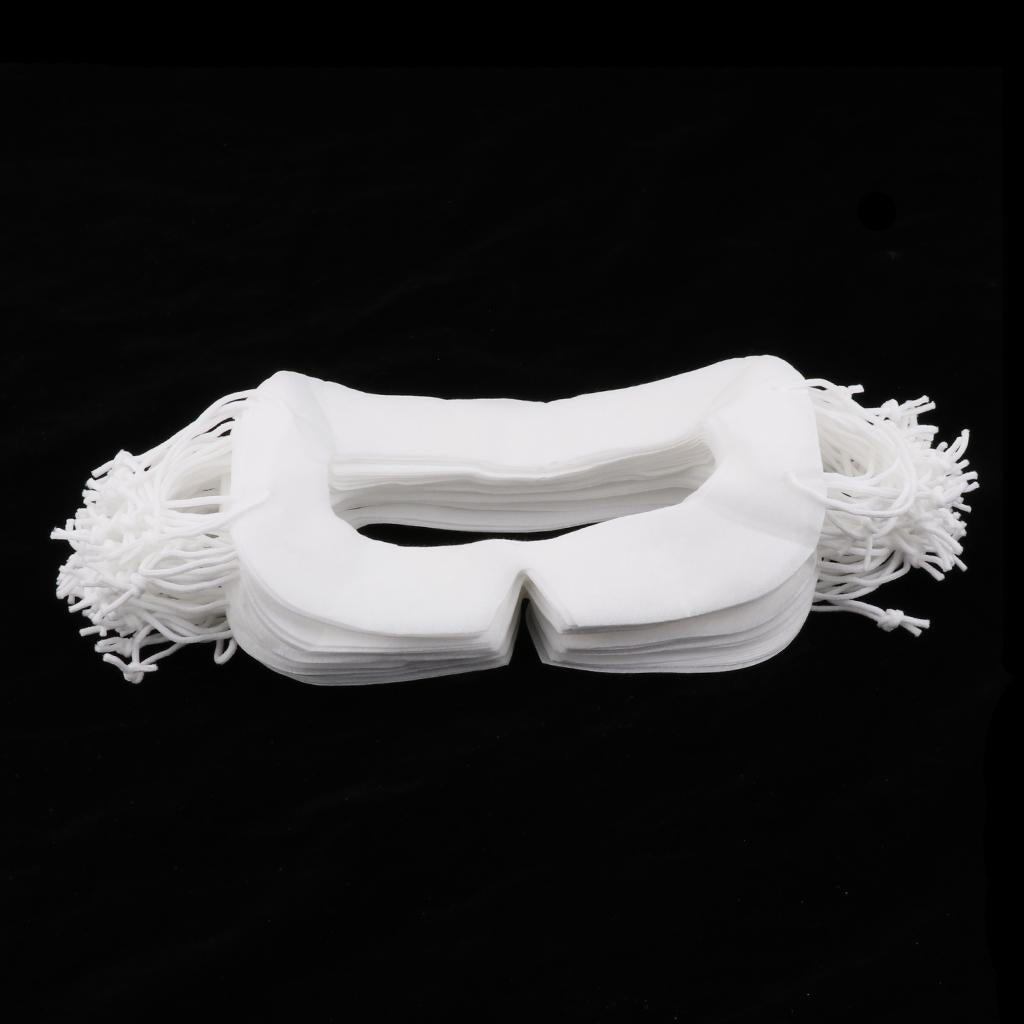50 Pieces VR Disposable Eye Masks Covers for Virtual Reality Headset
