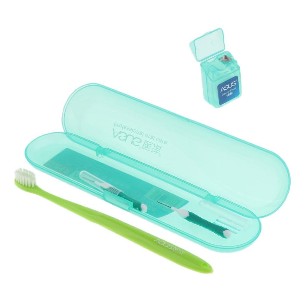 Easy Brush Interdental Cleaner Brushes Between Teeth Toothpick Cleaner Green