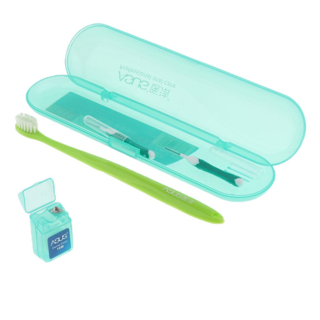Easy Brush Interdental Cleaner Brushes Between Teeth Toothpick Cleaner Green