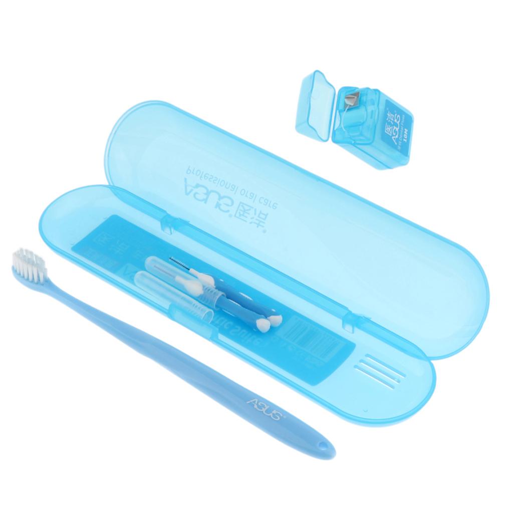 Easy Brush Interdental Cleaner Brushes Between Teeth Toothpick Cleaner Blue