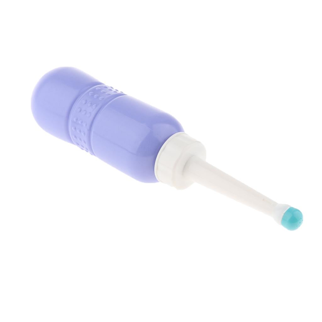 Durable Portable Bidet Travel Nozzle Bidet Bottle Straight 480ml Blue
