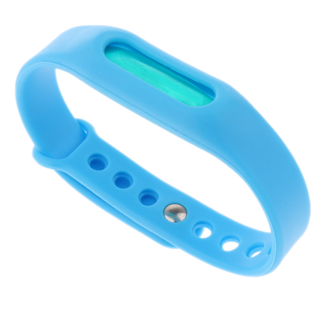Anti   Bug Insects Repellent Wrist Band Protection Bracelet Blue