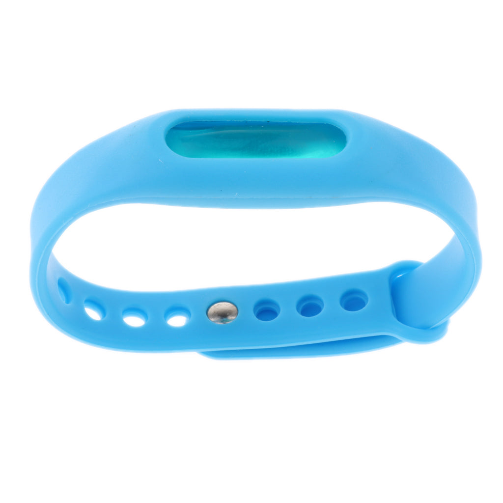 Anti   Bug Insects Repellent Wrist Band Protection Bracelet Blue