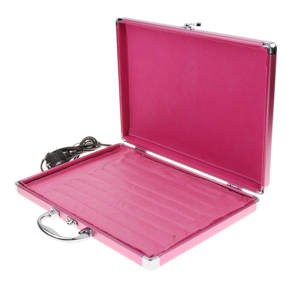Hot Stone Massage Heater Warmer Box Case For 24 Piece Spa Rock Stone US Plug