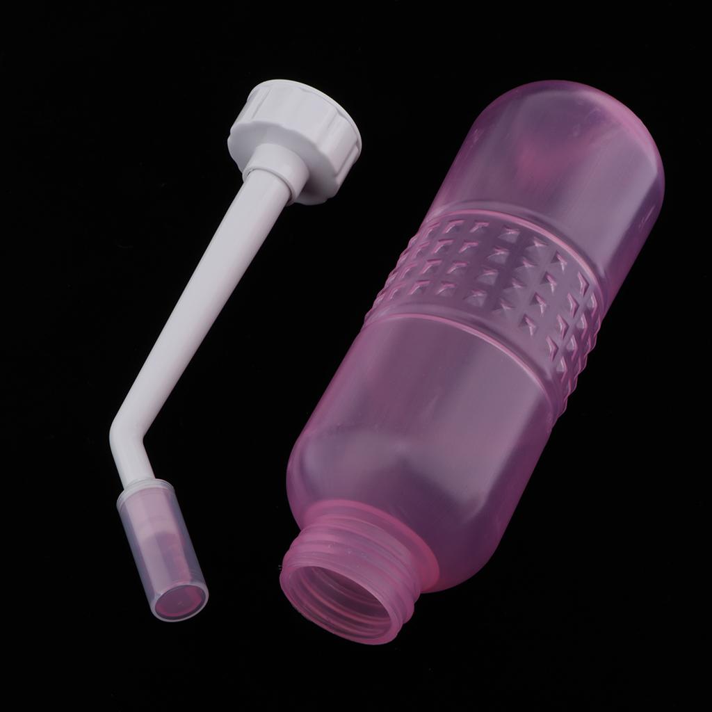 Portable Bidet Bottle Douche Cleaner For Postpartum Care Haemorrhoids Pink