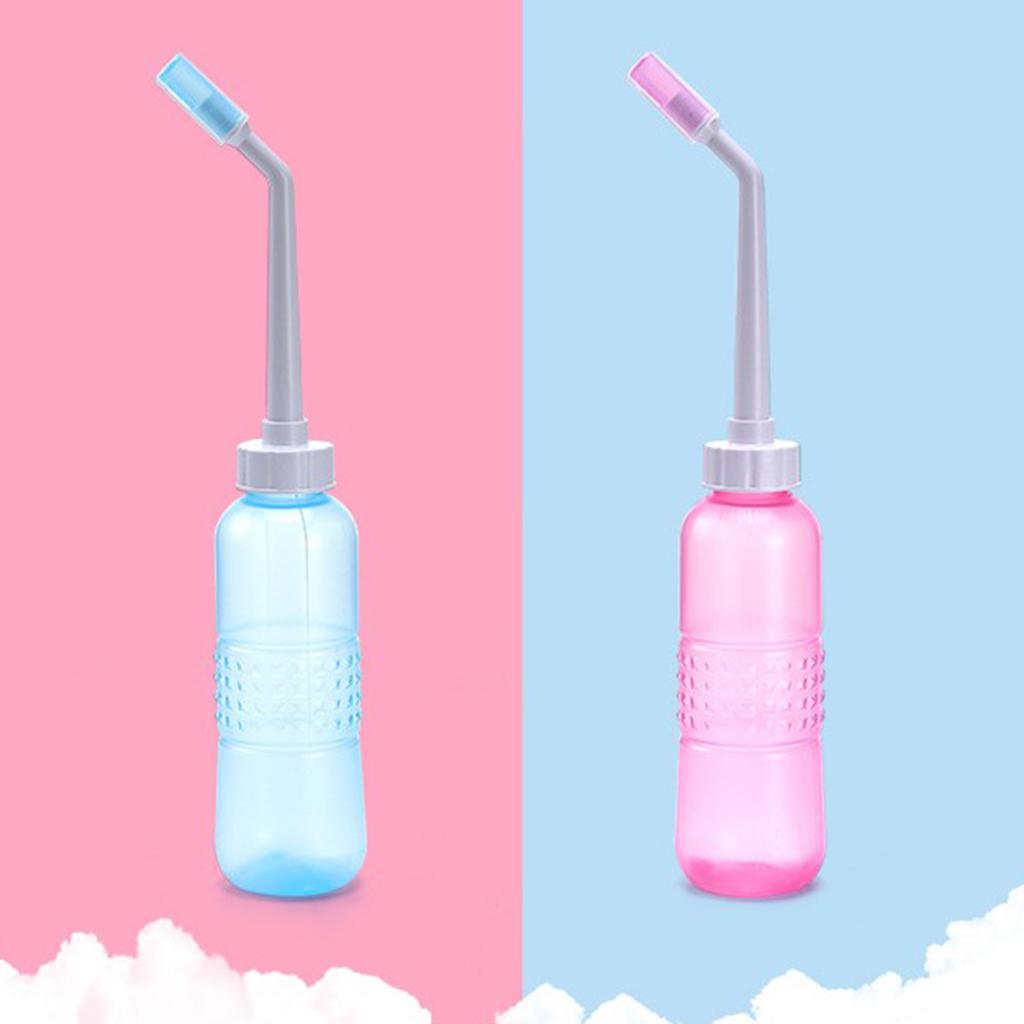 Portable Bidet Bottle Douche Cleaner For Postpartum Care Haemorrhoids Pink