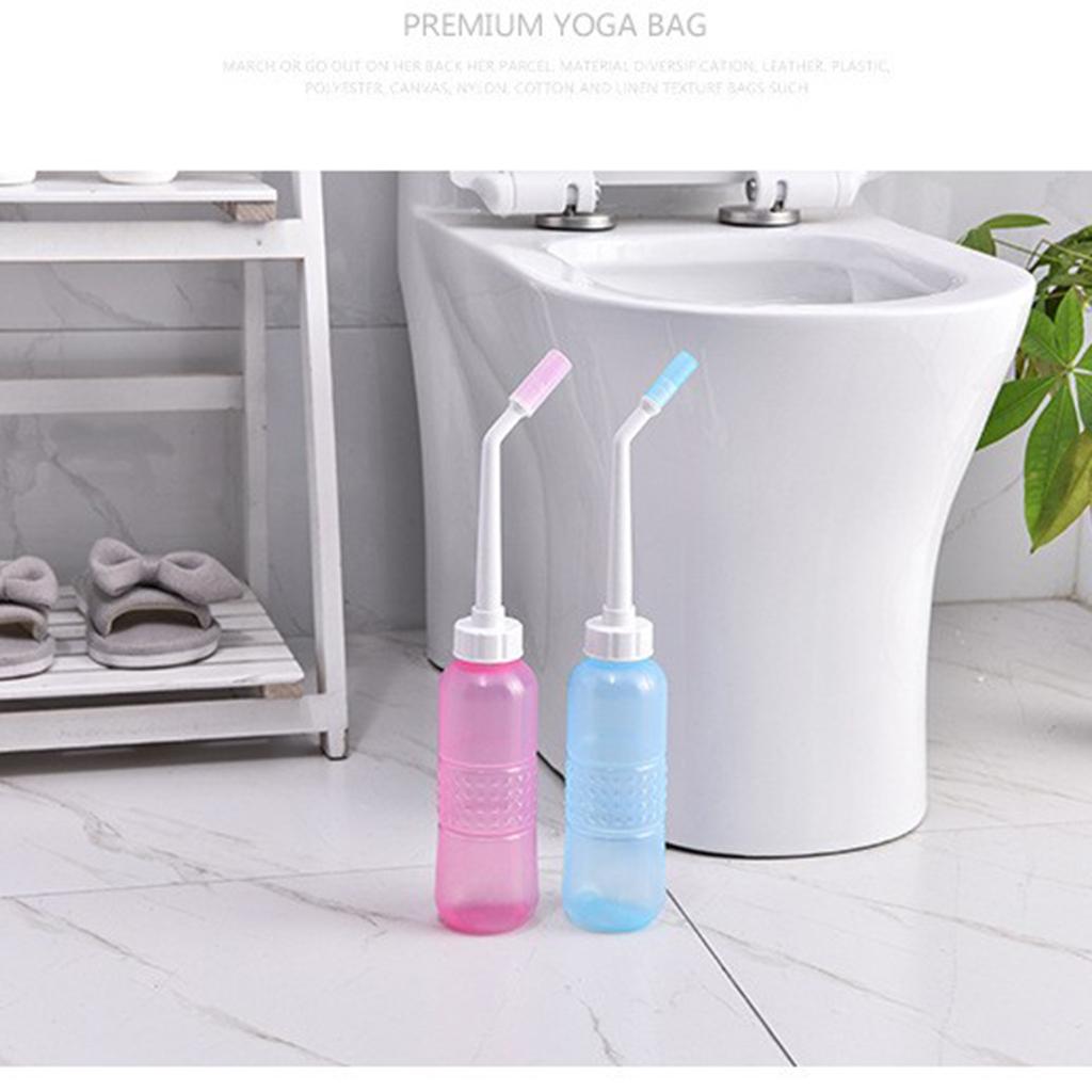 Portable Bidet Bottle Douche Cleaner For Postpartum Care Haemorrhoids Pink