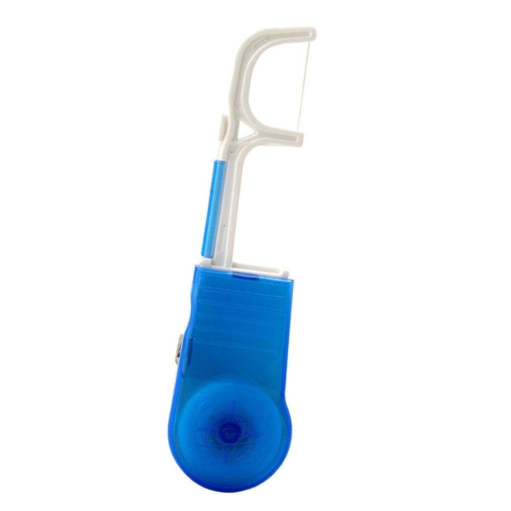 Plastic Floss Holder Bar Wand Replacement Oral Care with 30 Meter Floss