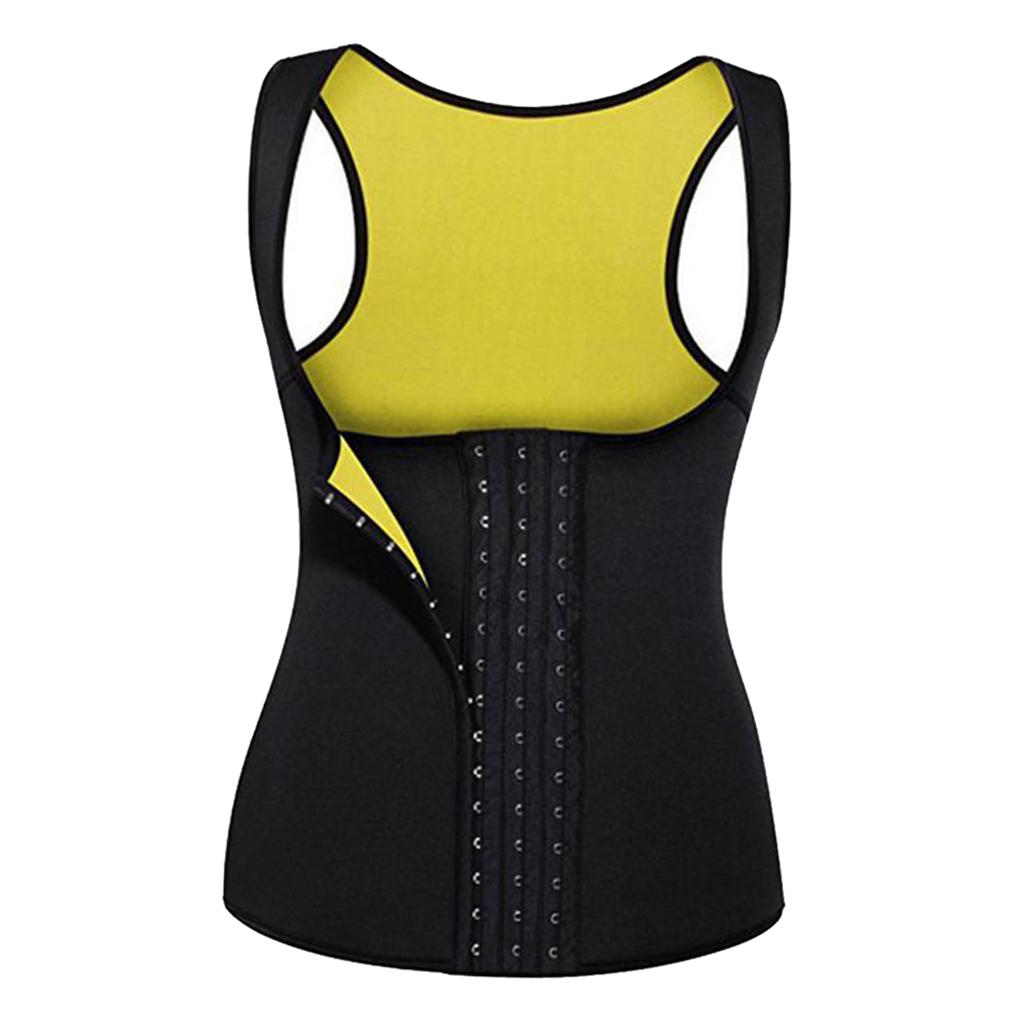 Neoprene Body Shaper Belly Waist Tummy Trimmer Fat Sweat Burnning Women M