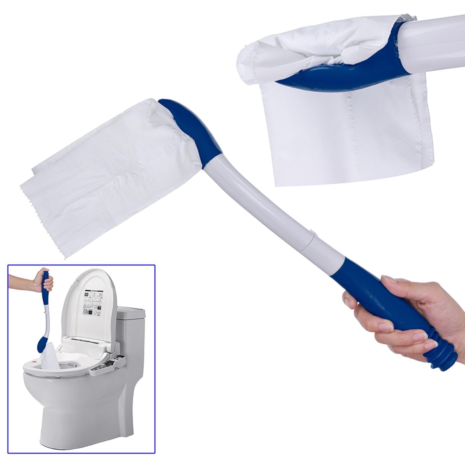 Toilet Paper Aid Long Handle Tissu Grips Tissue-Stick for Elderly Pregnancy