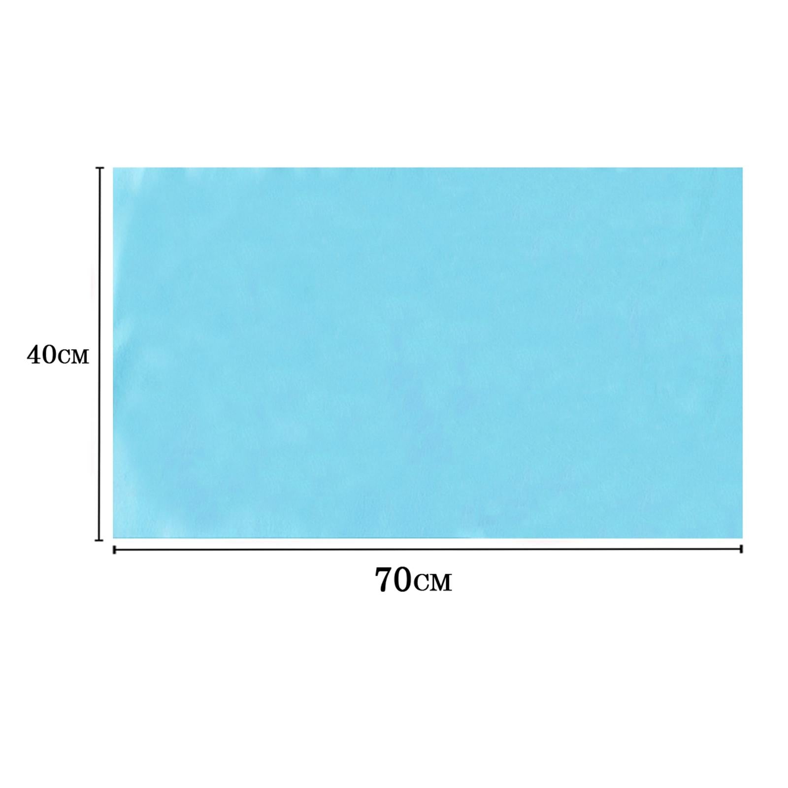 100x 15.7x27.6" Disposable Bed Sheets Non-woven for Massage SPA Table Blue"