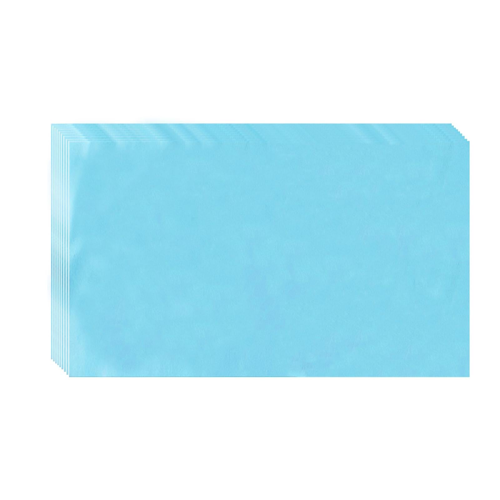 100x 15.7x27.6" Disposable Bed Sheets Non-woven for Massage SPA Table Blue"