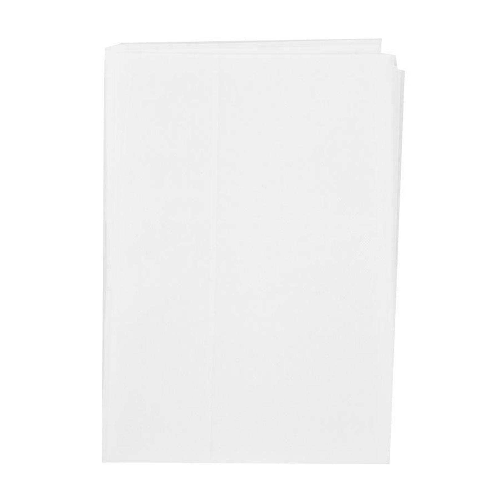 50 Pieces Non-Woven Headrest Paper Roll for Spa Salon Massage Bed 80x180cm