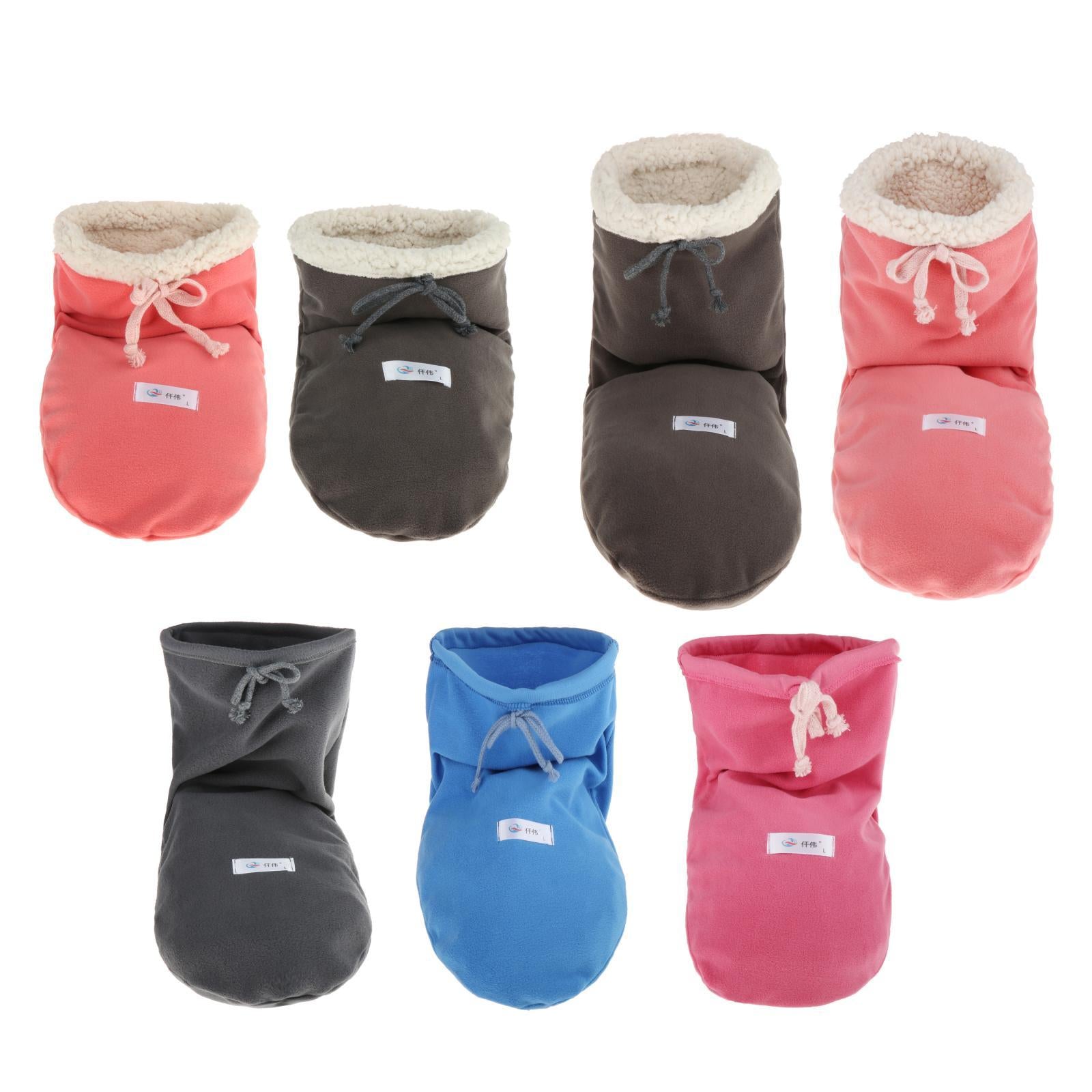 Cotton Winter Walking Brace Cover  pink Normal thickness