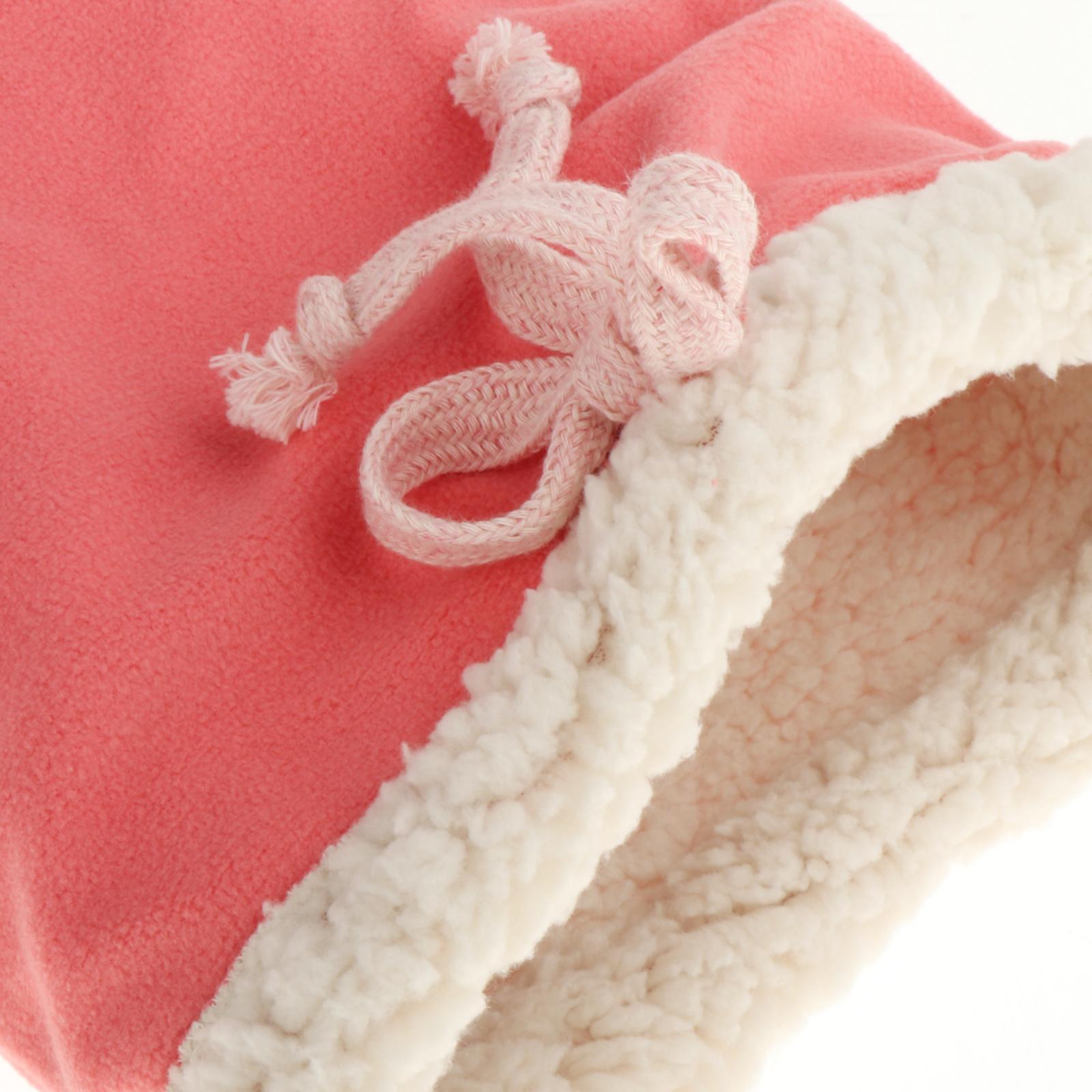 Cotton Winter Walking Brace Cover  pink Double thickness