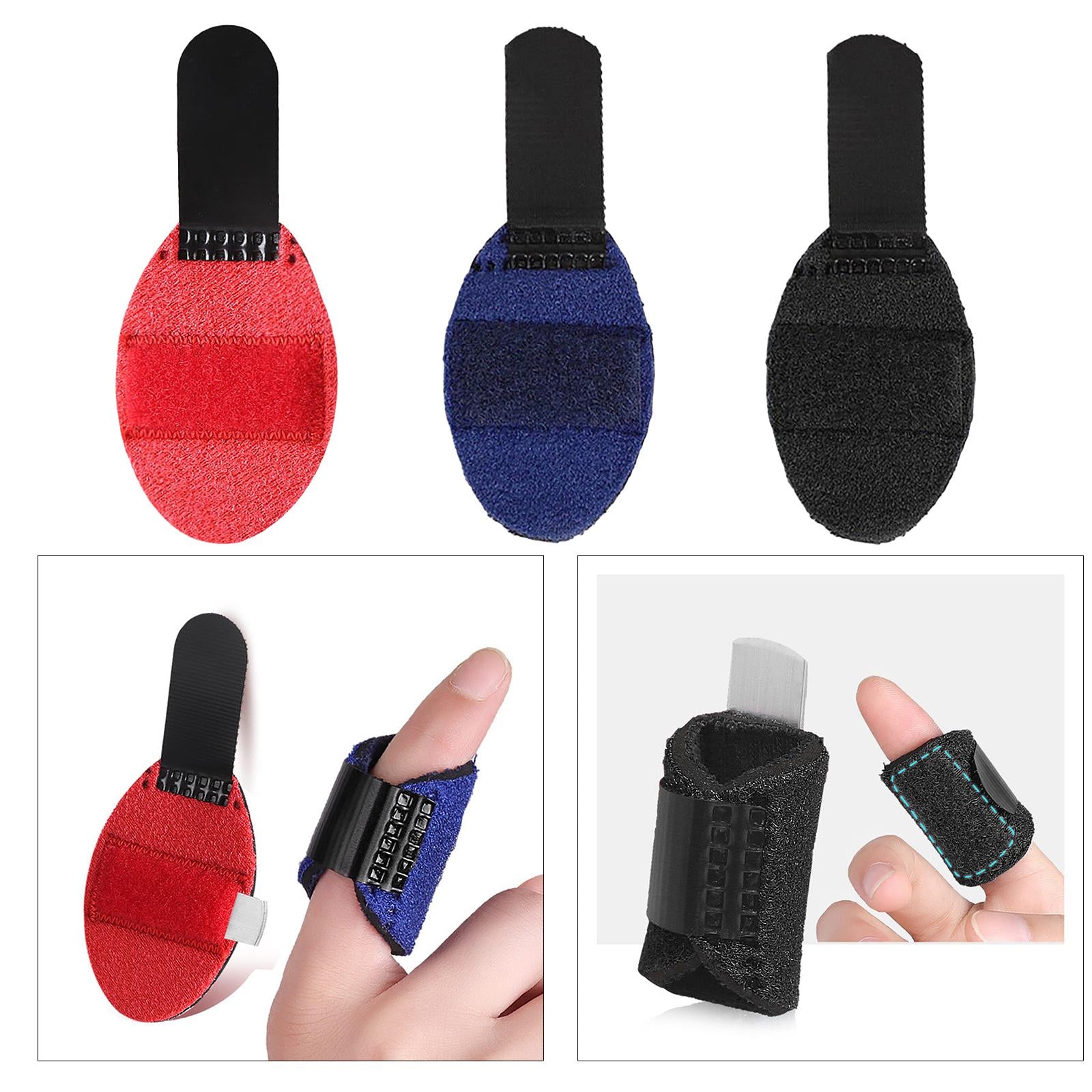 Adjustable Finger Splint Trigger Corrector Brace Support Protector Red