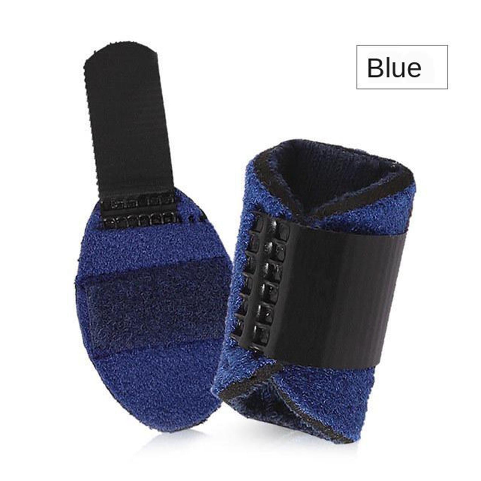 Adjustable Finger Splint Trigger Corrector Brace Support Protector Blue