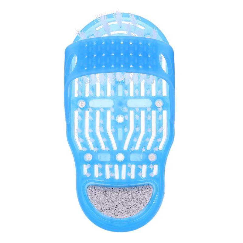 Shower Foot Scrubber Massager Cleaner Spa Exfoliating Washer Wash Slipper