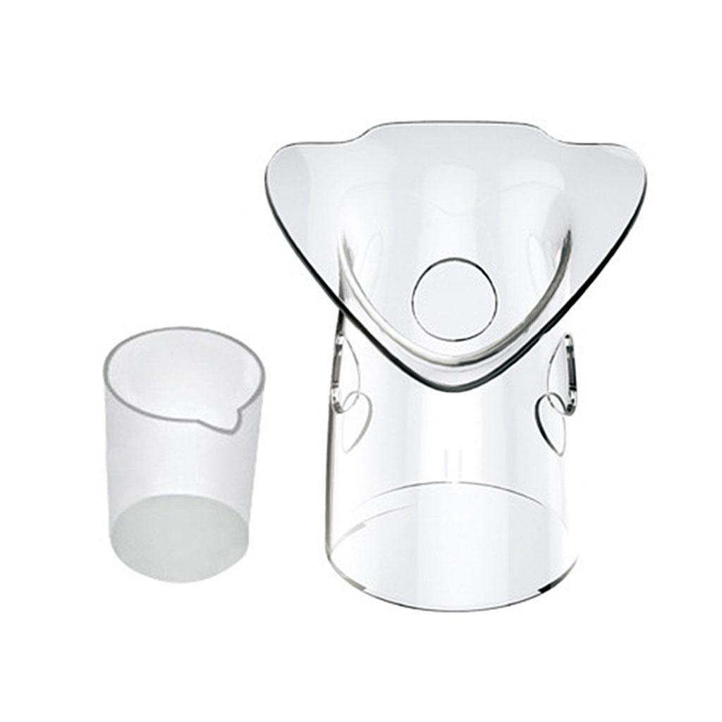 Facial Steamer Nano Cleaner for Facial Sauna Spa BPA Free Pores EU pink