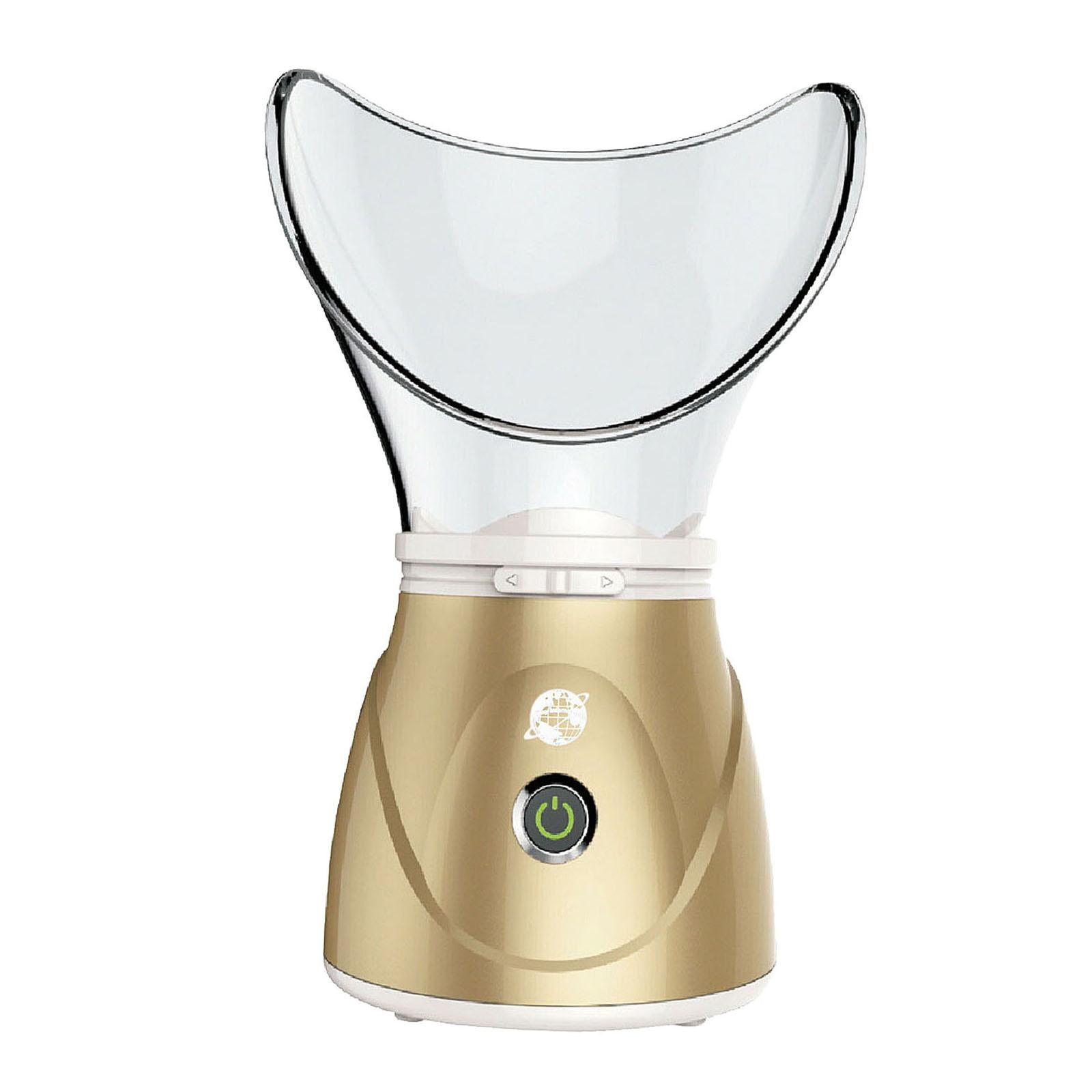 Facial Steamer Nano Cleaner for Facial Sauna Spa Face Humidifier UK gold
