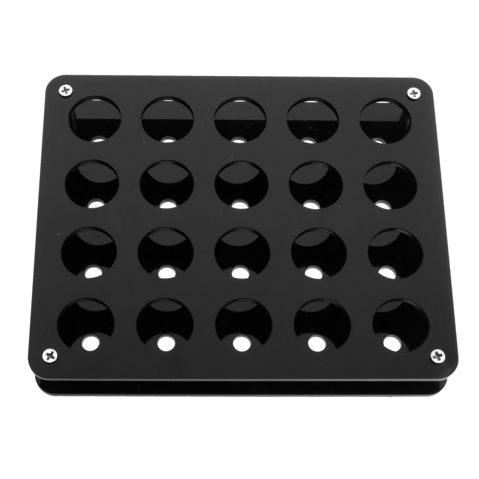 20 Slot Essential Oils Storage Rack Acrylic Nail Polish Display Holder
