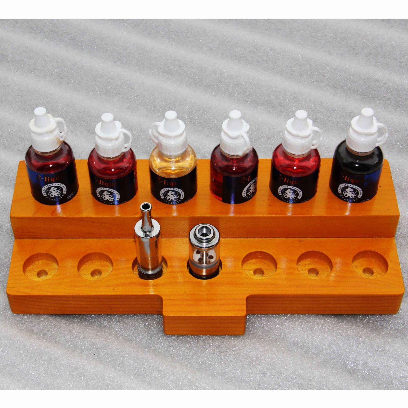 13 Slots Wood Essential Oils Rack Display Shelf Container Box Organizer