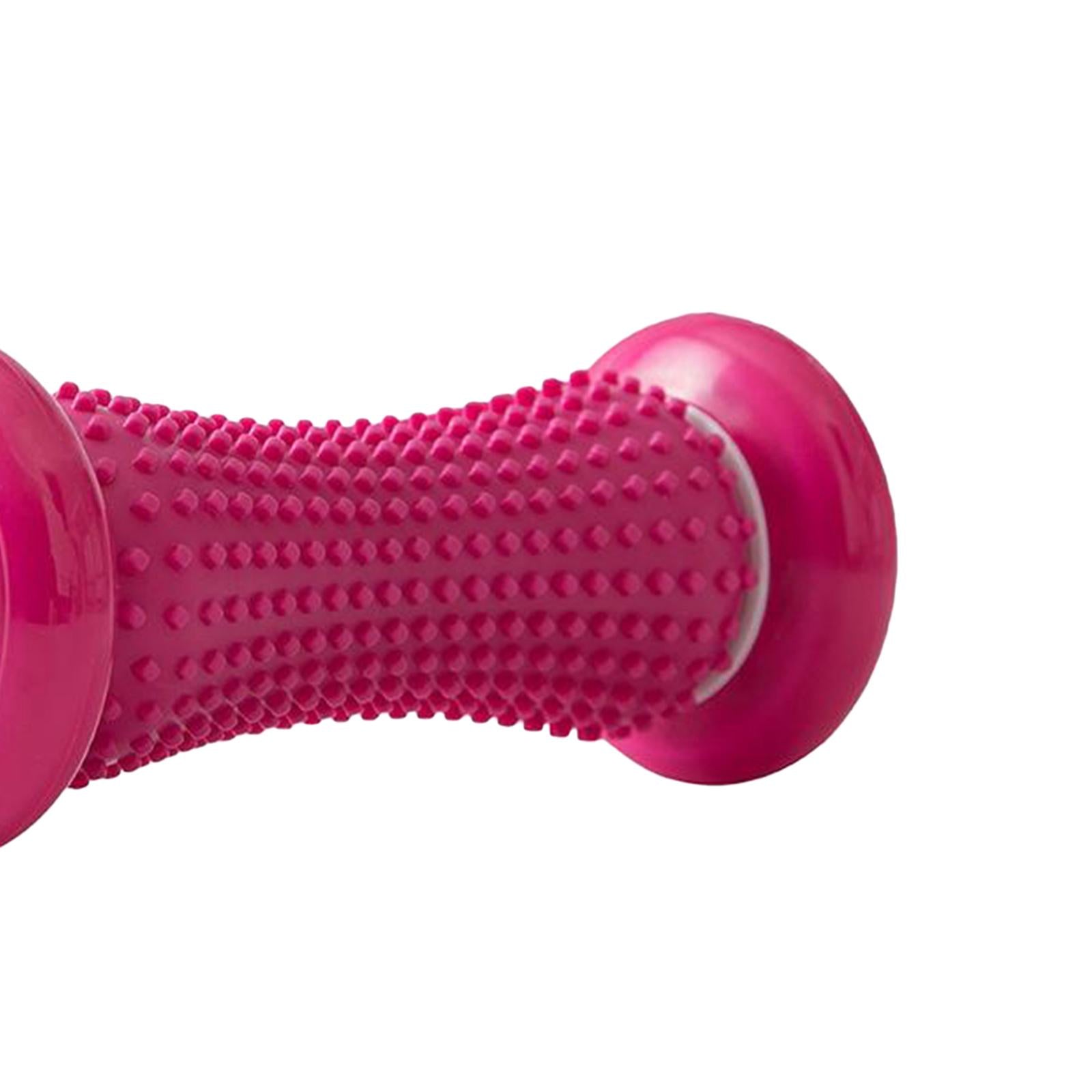 Foot Massager Roller Feet Relax Plantar Fasciitis Pain Ease Rose Red