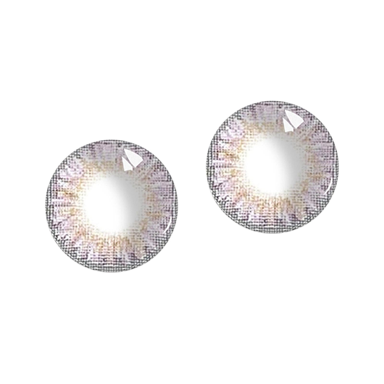 Lemon Glass Color Series Big Eyes Cute Contacts Amethyst