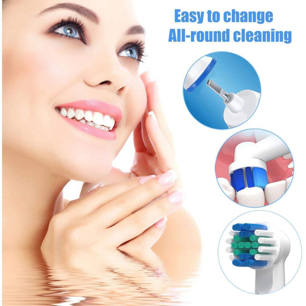Generic 4x Replacement Electric Toothbrush Heads for Oral B Precision Clean