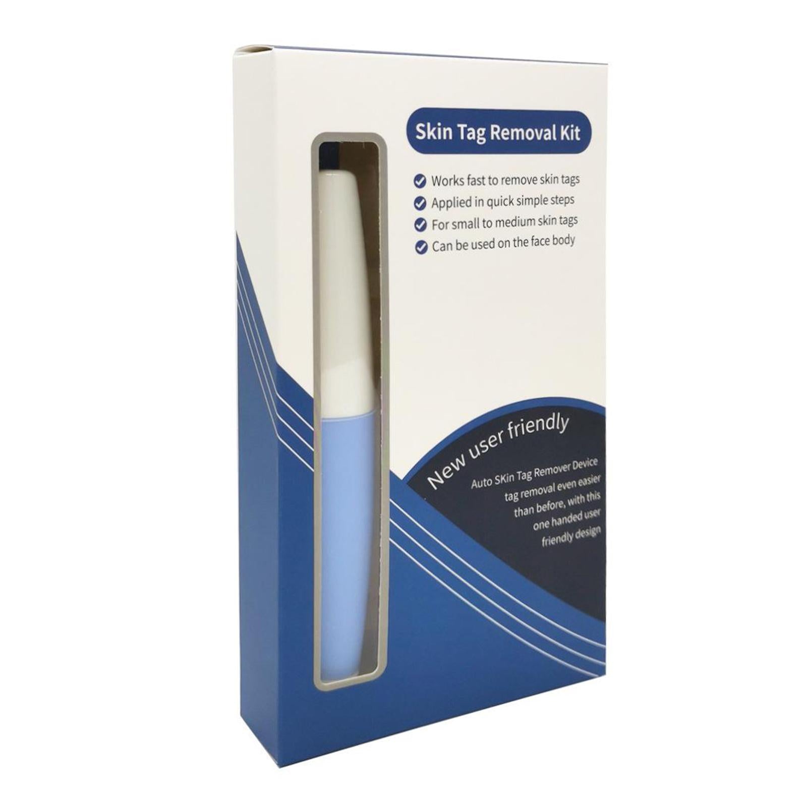 Simple Micro Skin Mole Wart Remover Tools Kit with Cleansing Swabs Face Care
