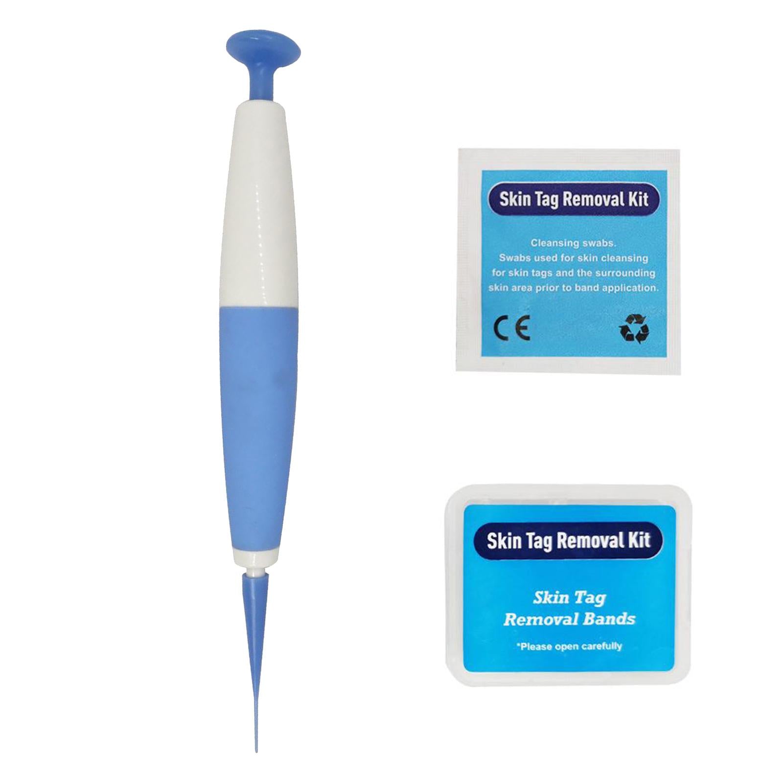 Simple Micro Skin Mole Wart Remover Tools Kit with Cleansing Swabs Face Care