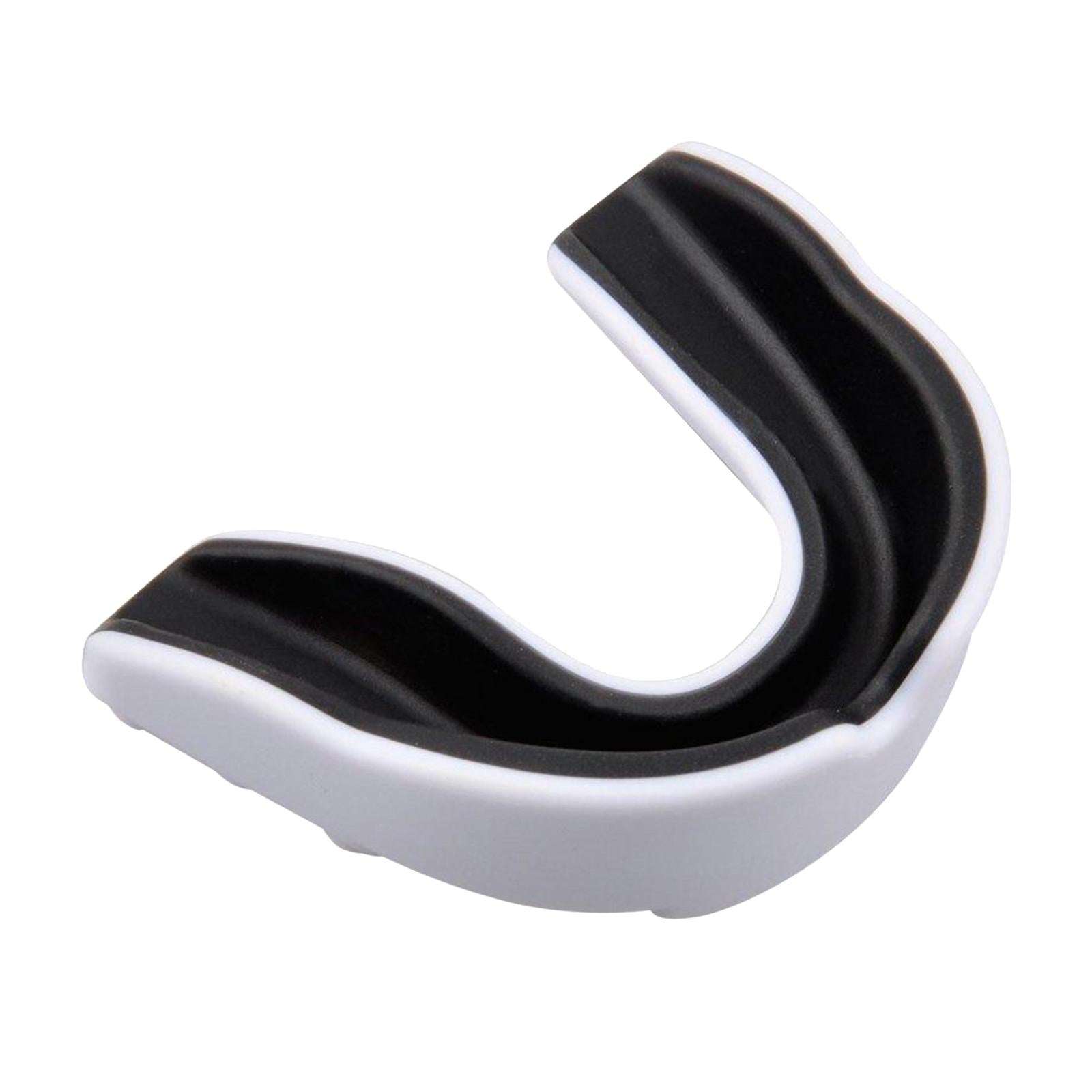 Boxing Mouth Guard Martial Sports Protection Gumshield New White+Black