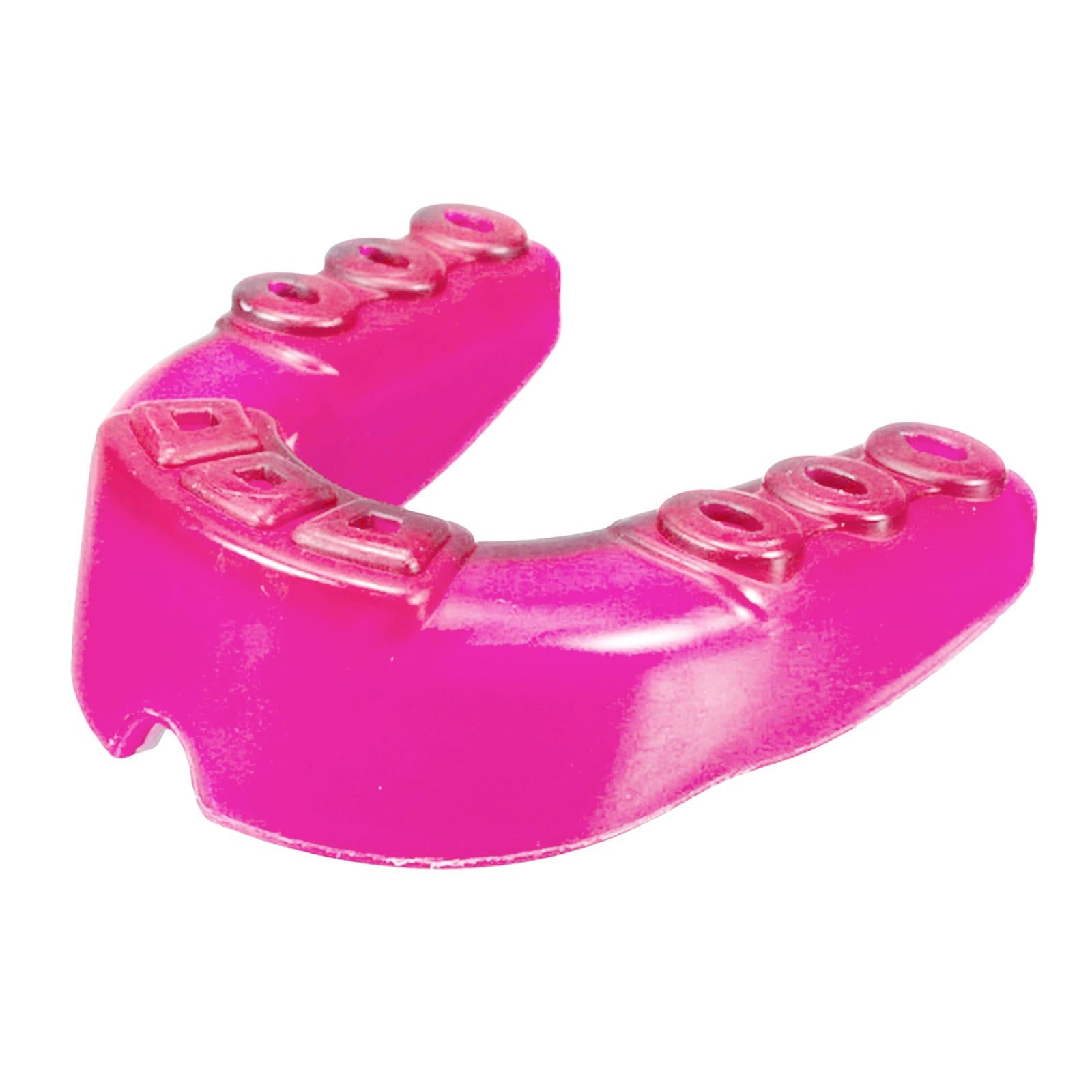 Boxing Mouth Guard Martial Sports Protection Gumshield New White+Pink