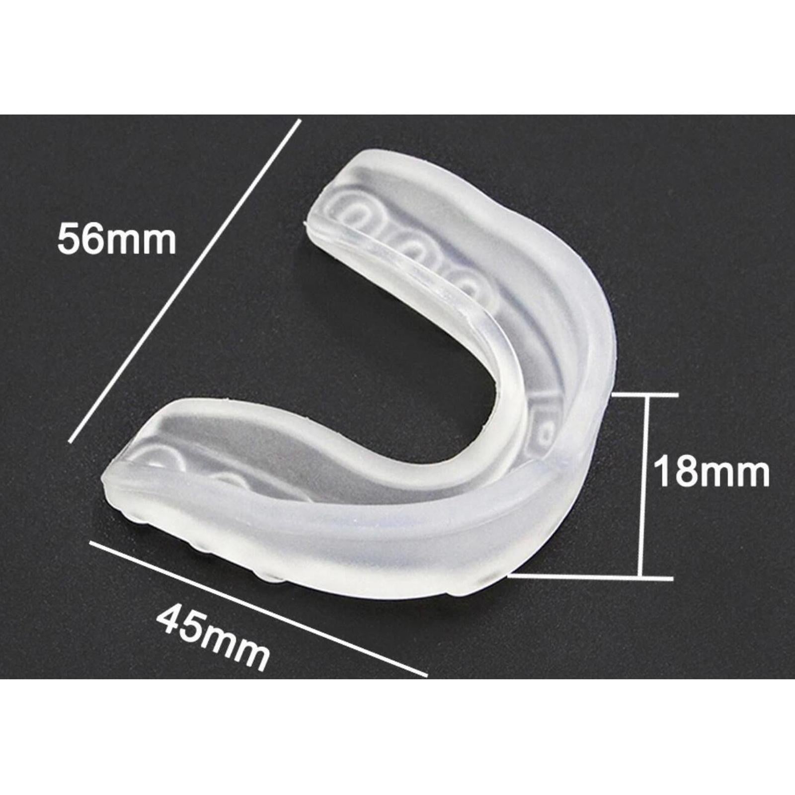 Boxing Mouth Guard Martial Sports Protection Gumshield New Transparent