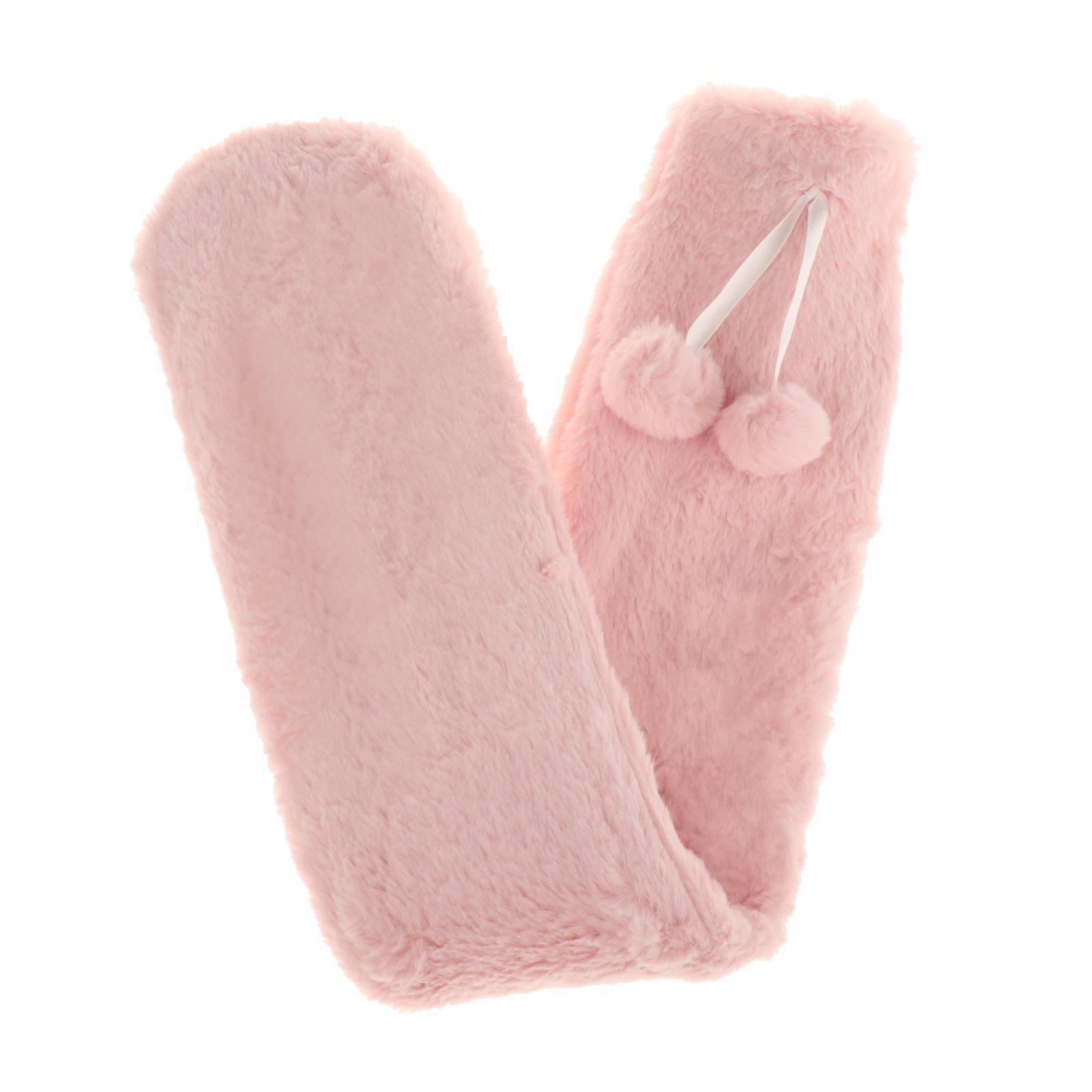 Hot Water Bottle 2L w/ Elegant Coat Secure Screw Top Warms Back Pink