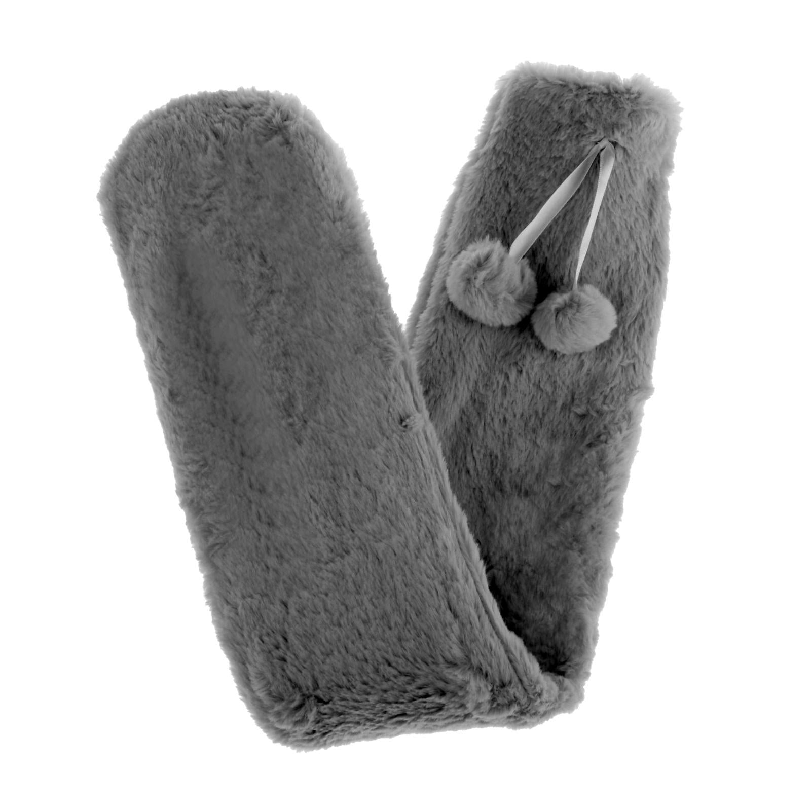 Hot Water Bottle 2L w/ Elegant Coat Secure Screw Top Warms Back Gray3