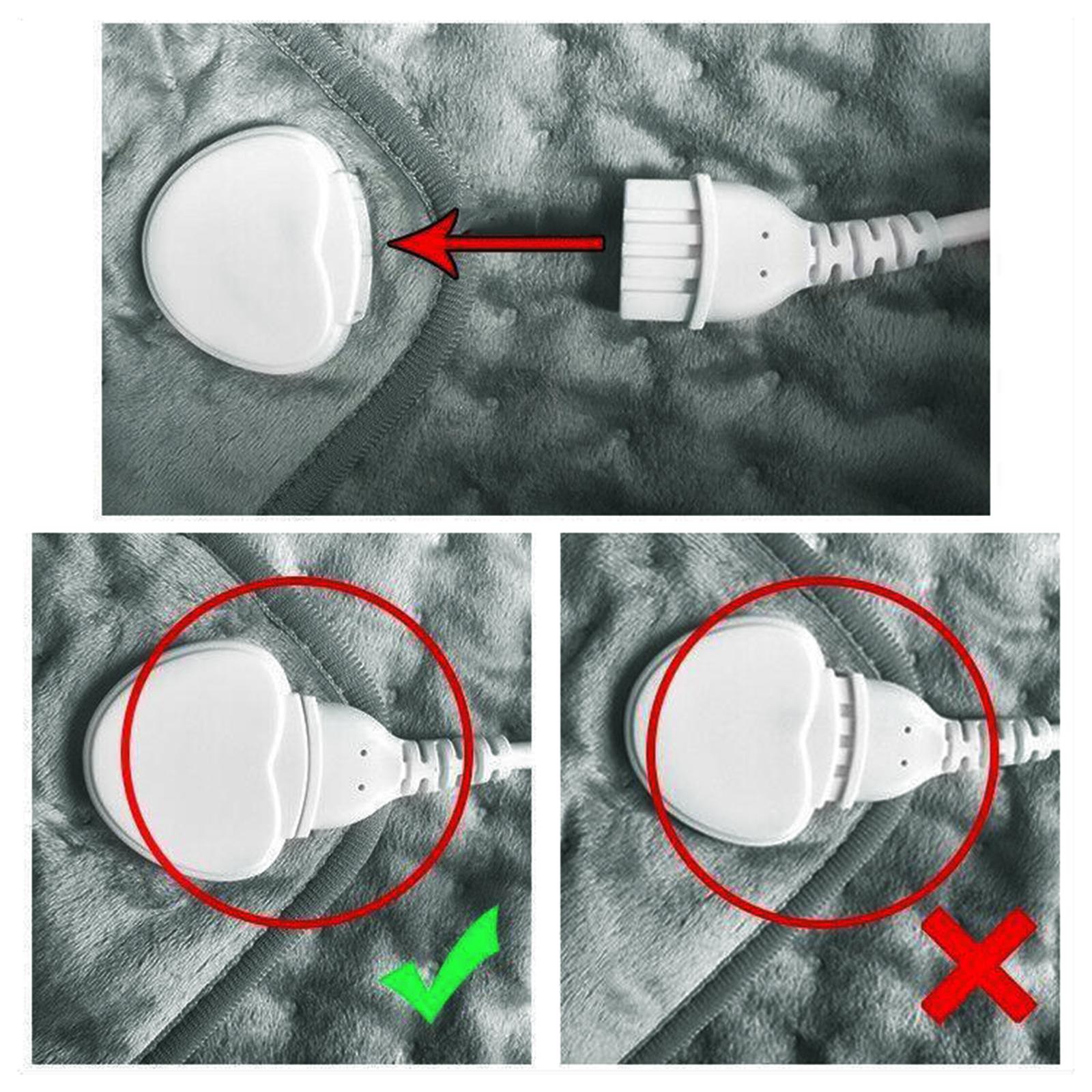 Large Therapeutic Electric Heat Pad Heating Warming Therapy Back Pain Relief