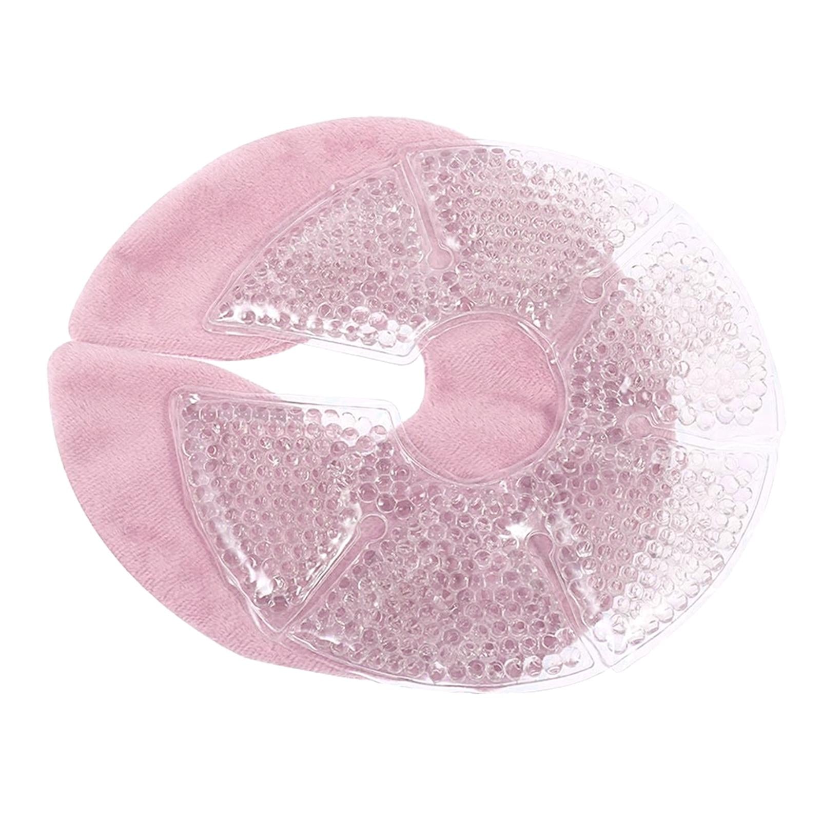 Breast Therapy Pack Bead Ice Pack Pads Hot or Cold Use Massager Red