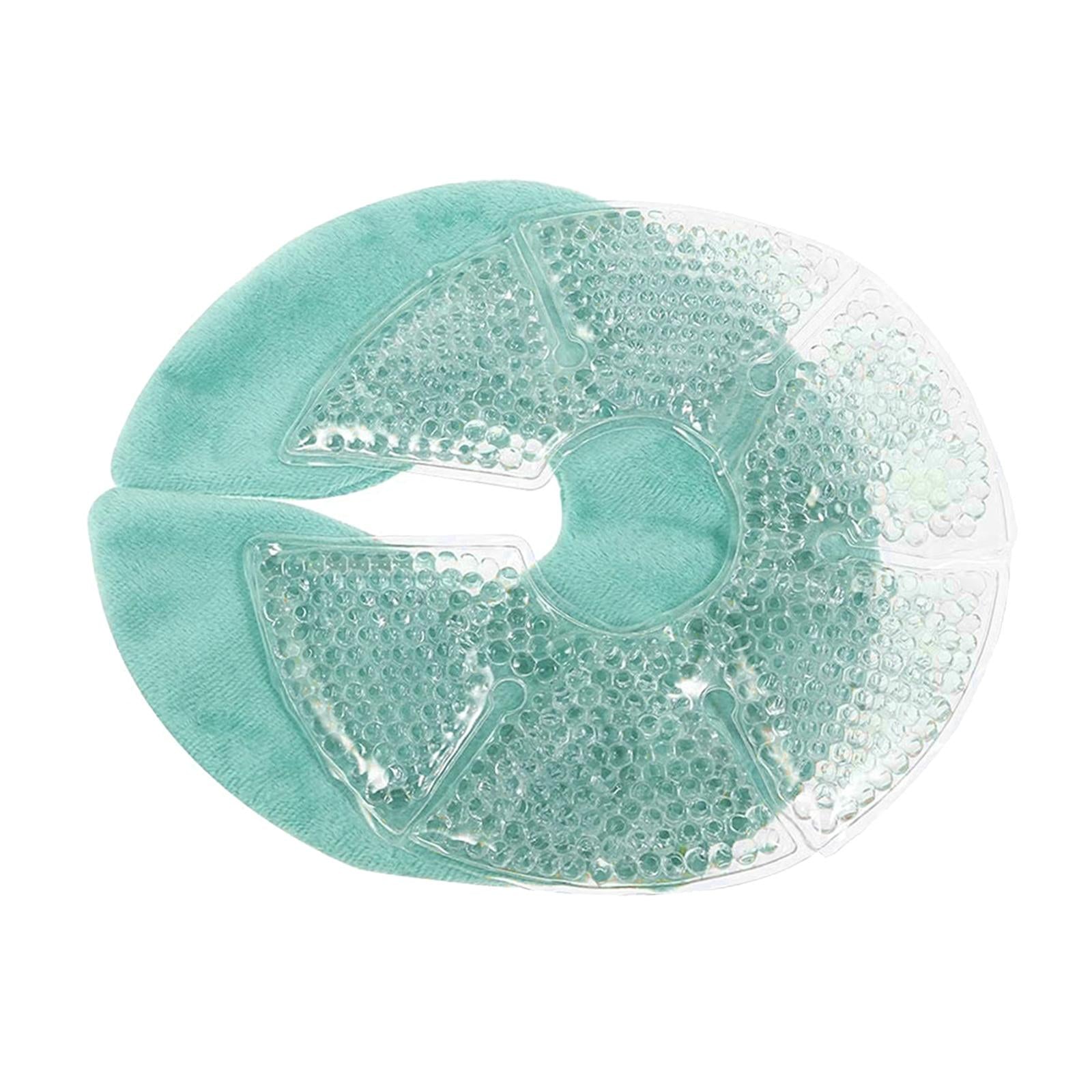 Breast Therapy Pack Bead Ice Pack Pads Hot or Cold Use Massager Green