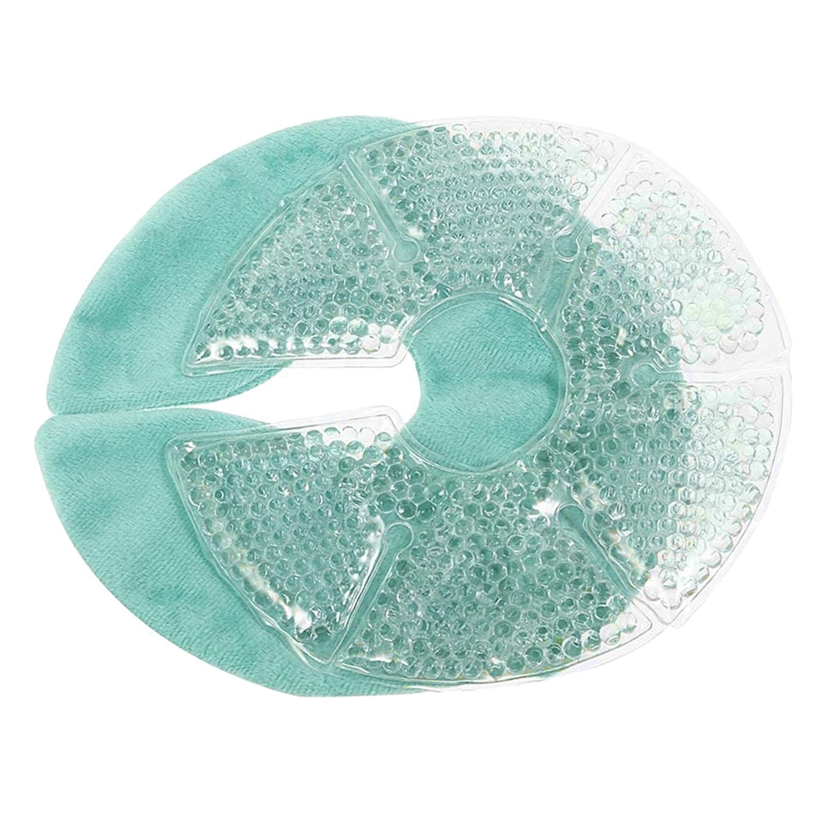Breast Therapy Pack Bead Ice Pack Pads Hot or Cold Use Massager Green