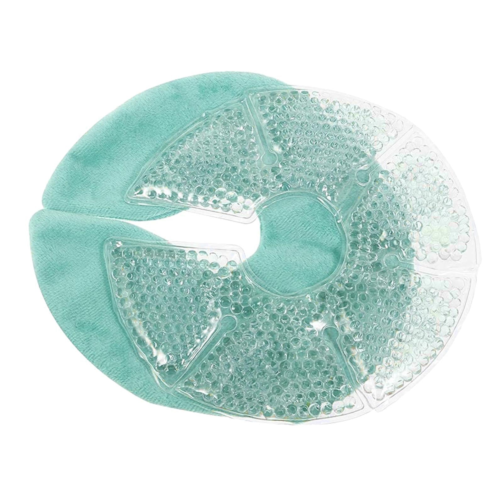 Breast Therapy Pack Bead Ice Pack Pads Hot or Cold Use Massager Green