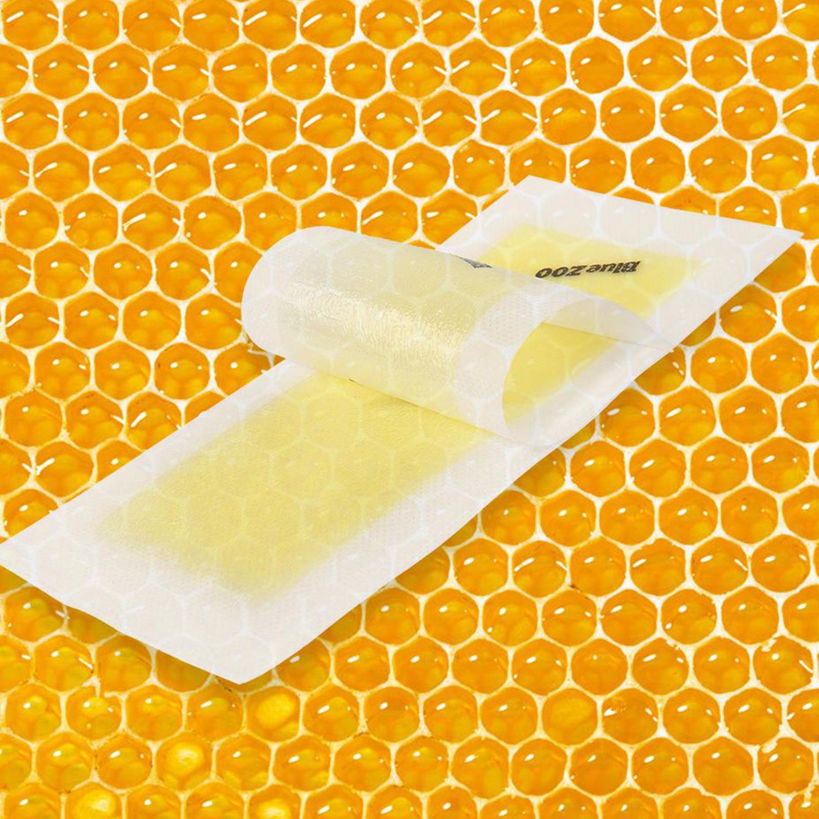 10x Hair Removal Wax Strips for Upper Lip Chin Fingers Toes Facial Honey