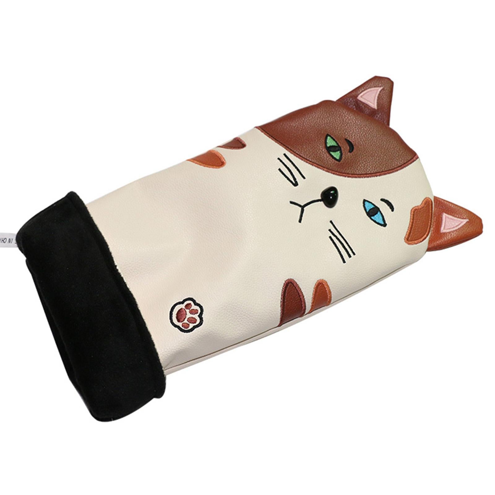 Premium PU Cat Golf Head Cover No. for Golf Club FW UT  34x15.5cm for DR
