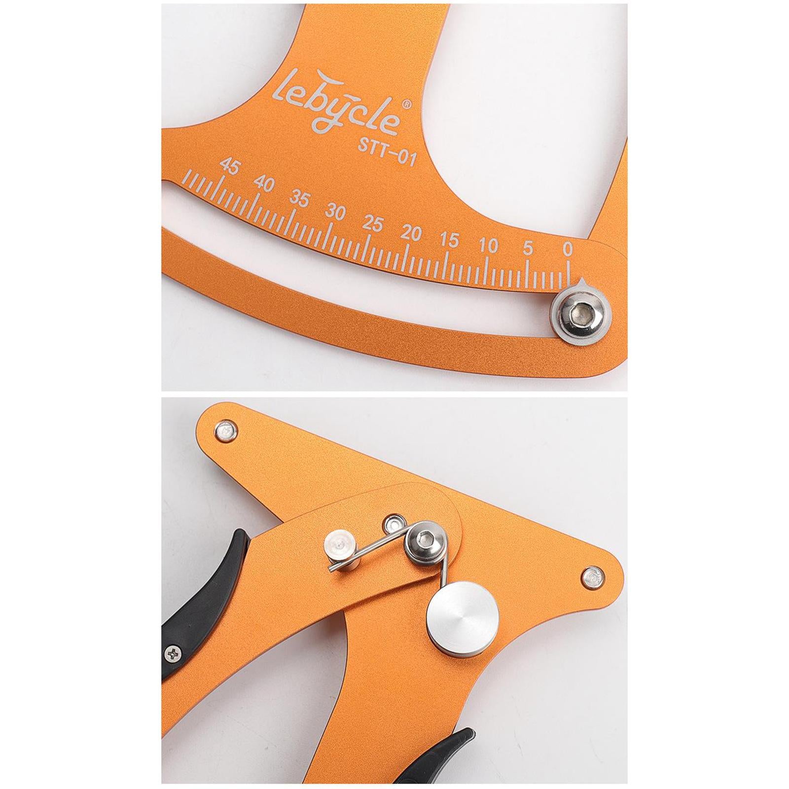 Bicycle Bikes Spoke Tension Meter Indicator Tool Measures Truing Wheels