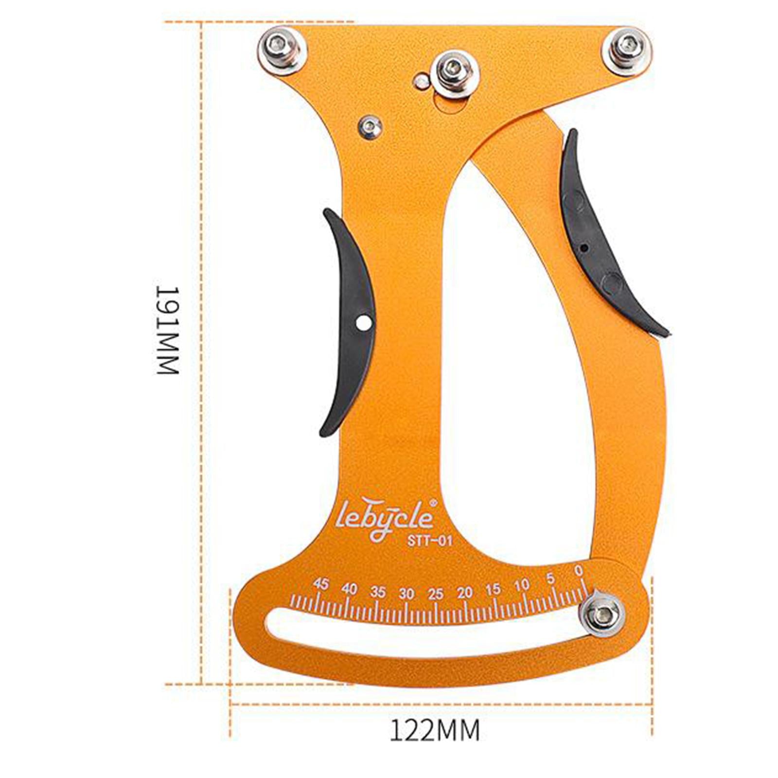 Bicycle Bikes Spoke Tension Meter Indicator Tool Measures Truing Wheels