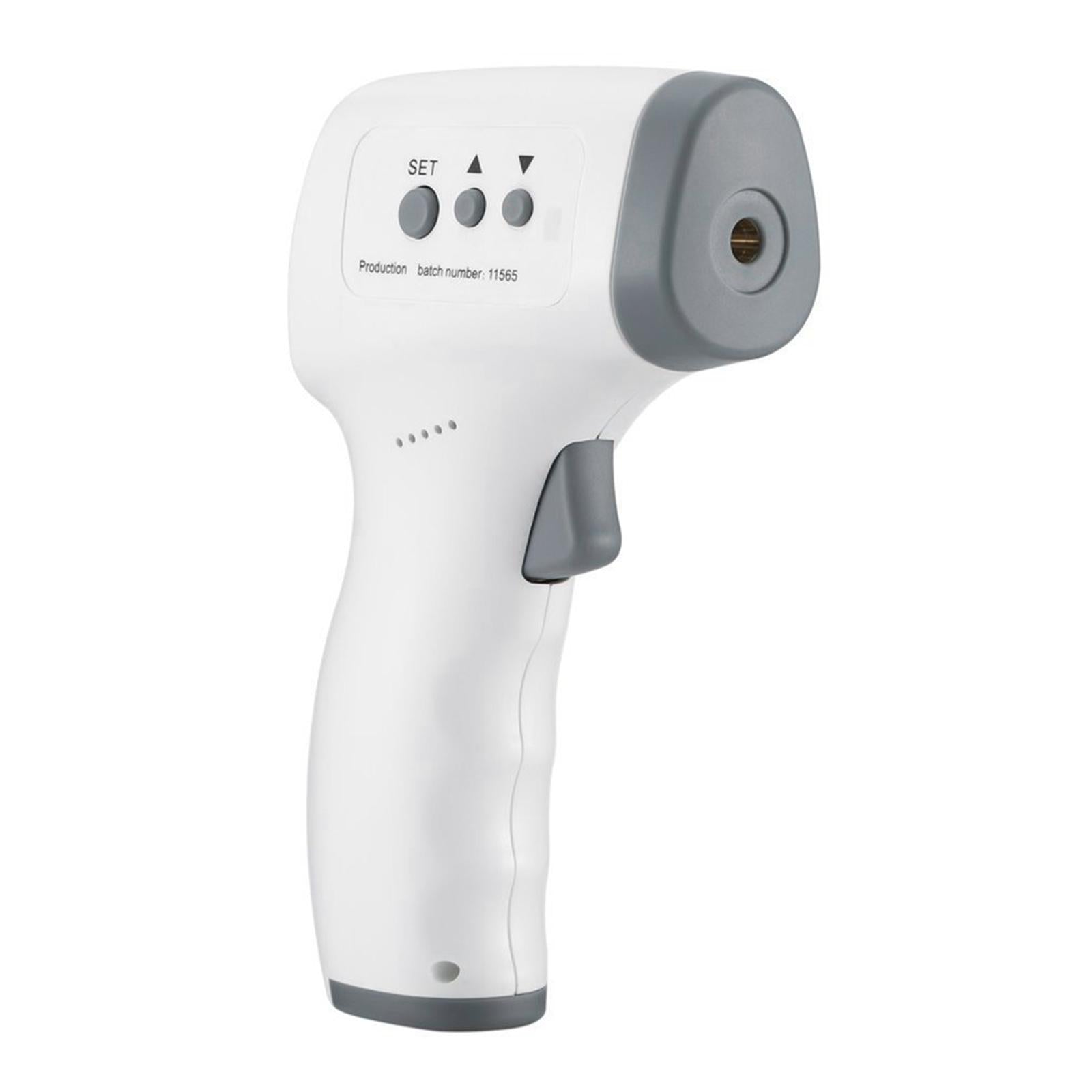 Digital Touchless Forehead Thermometer with Fever Alarm for Babies  gray